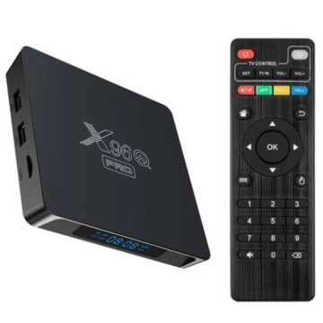 BOX ANDROID TV X96Q PRO UHD 4K 4GB+32GB 1 BOX ANDROID TV X96Q PRO UHD 4K 4GO+IPTV+VOD