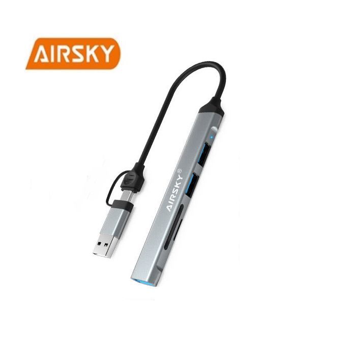 AirSky Adaptateur Type-C 5en1