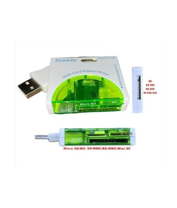 Lecteur de Carte Mémoire USB 2.0 5 en 1