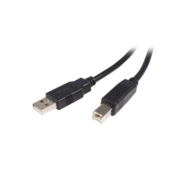 CABLE USB 2.0 TYPE B POUR IMPRIMANTE 1.5 MÈTRES - NOIR 1 CABLE USB 2.0 TYPE B POUR IMPRIMANTE 1.5 MÈTRES - NOIR