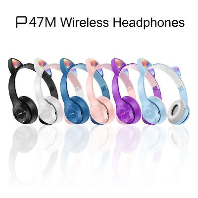 Casque Wireless Y47 Oreilles de Chat