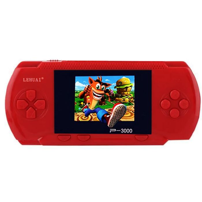 MINI CONSOLE DE JEUX PORTABLE LEHUAI P3000 / ROUGE