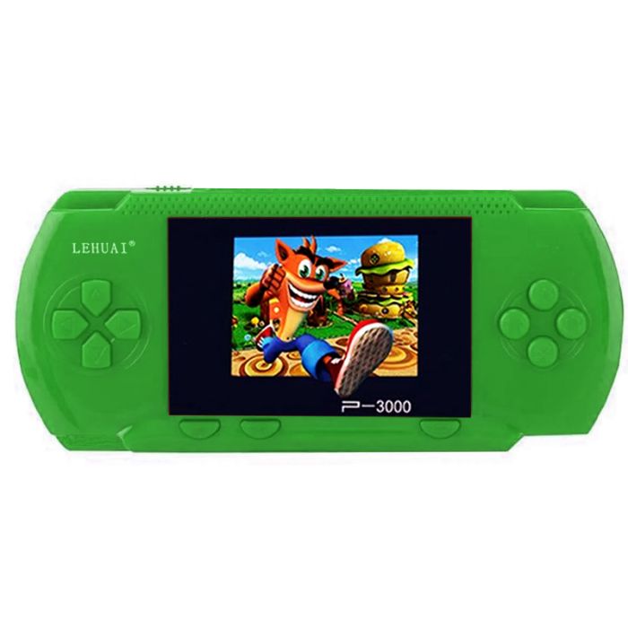 MINI CONSOLE DE JEUX PORTABLE LEHUAI P3000 / VERT