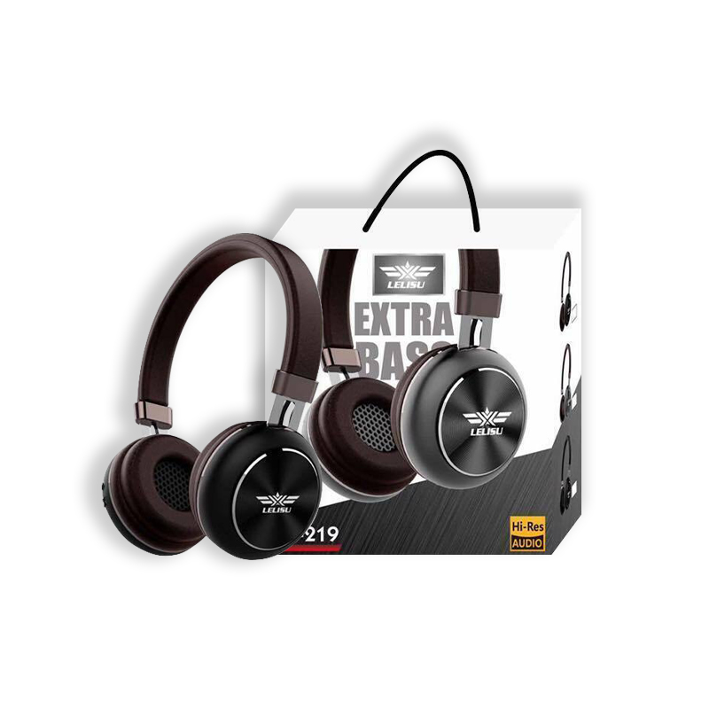 Casque Lelisu LS-219 / Noir & Marron