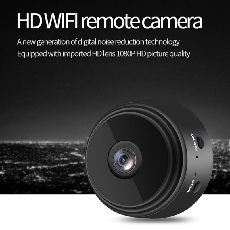 A9 Mini caméra de surveillance IP WiFi HD 1080P, dispositif sans fil