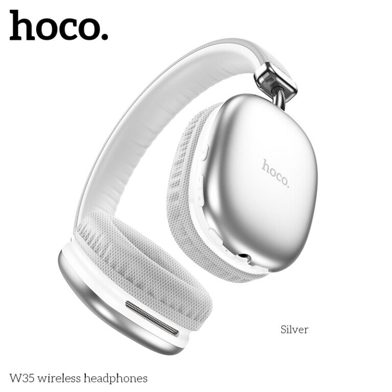 CASQUE BLUETOOTH SANS FIL HOCO W35 / SILVER