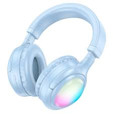 Casque Bluetooth RGB W48 / BLEU