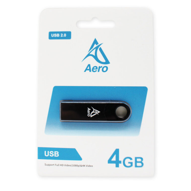 Flash Disque Aero 4Go USB 2.0 Noir