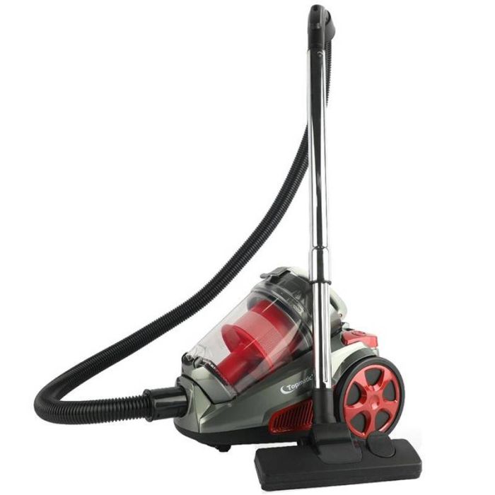 Aspirateur Sans Sac TOPMATIC PSC-2400 1400W - Rouge