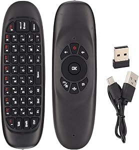 Télécommande Bluetooth Air Mouse Avec Clavier NOIR