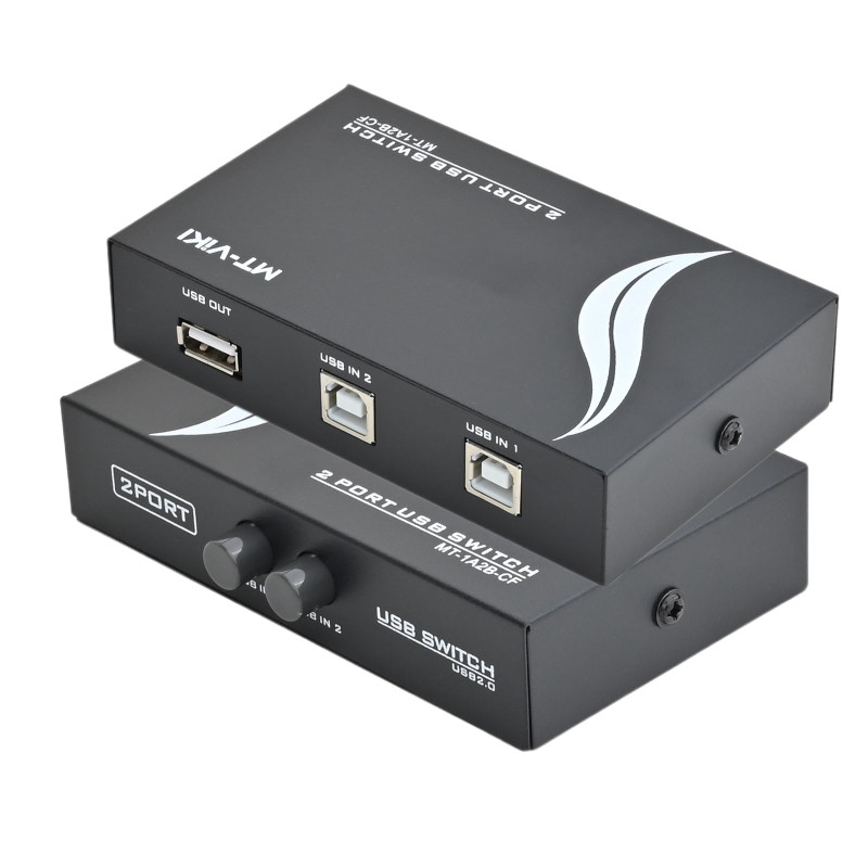 SWITCH BOX HUB OLLGEN USB 2.0 TO 2 PORTS POUR IMPRIMANTE ET SCANNER