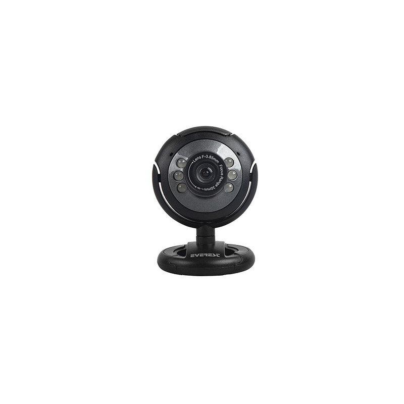 Webcam USB avec Microphone intégré Everest SC-824