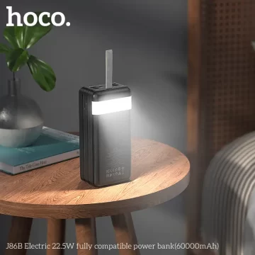Batterie externe avec lampe intégrée