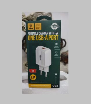 INKAX C02 2.1A avec Câble Type-C