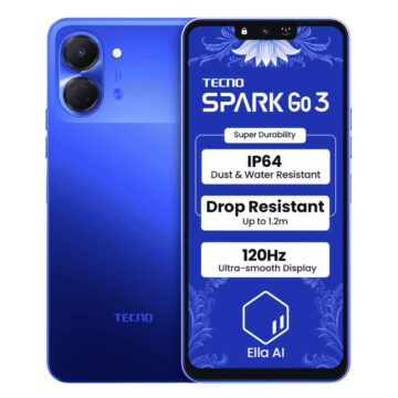 Tecno Spark GO 3 4Go 128G Bleu Galaxy 8 Tecno Spark GO 3