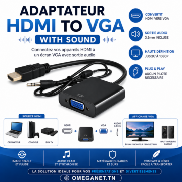 HDMI vers VGA