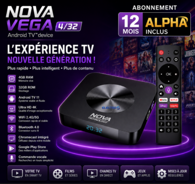 ANDROID NOVA VEGA 4GO/32GO + Abonement 12mois alpha 1 ANDROID NOVA VEGA 4go/32go