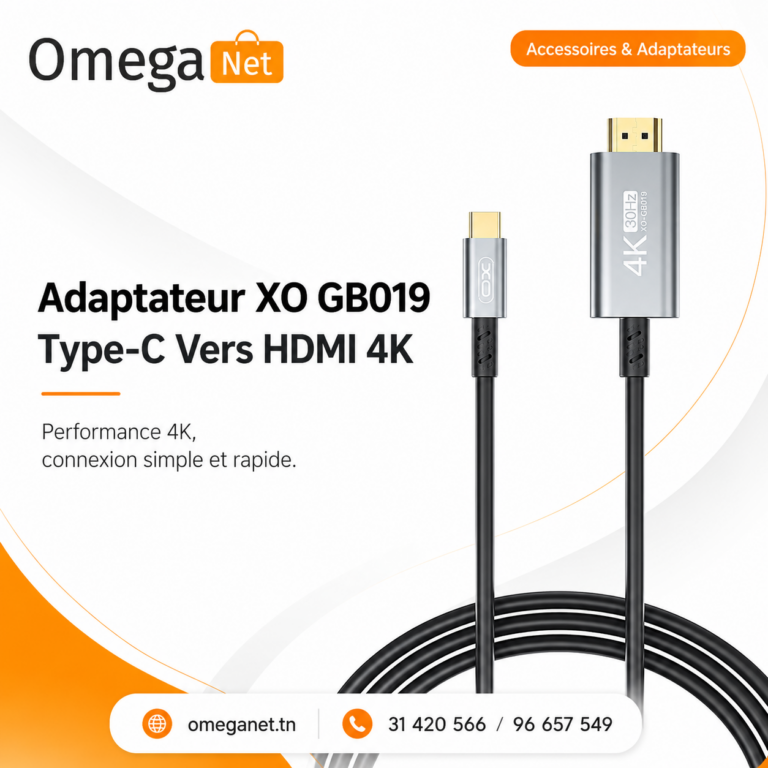 Adaptateur XO GB019 Type-C Vers HDMI