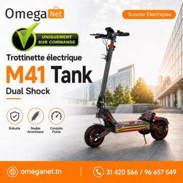 trottinette électrique Ecoxtrem M41 Tank Dual Shock 3 Ecoxtrem M41 Tank Dual Shock