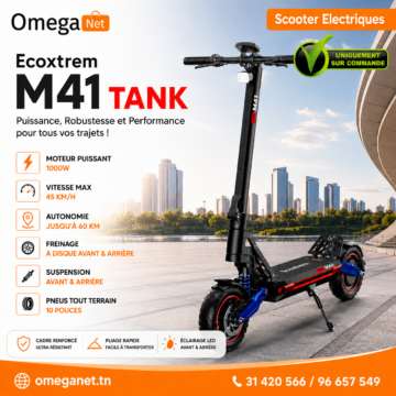 trottinette électrique Ecoxtrem M41 Tank 3 Ecoxtrem M41 Tank