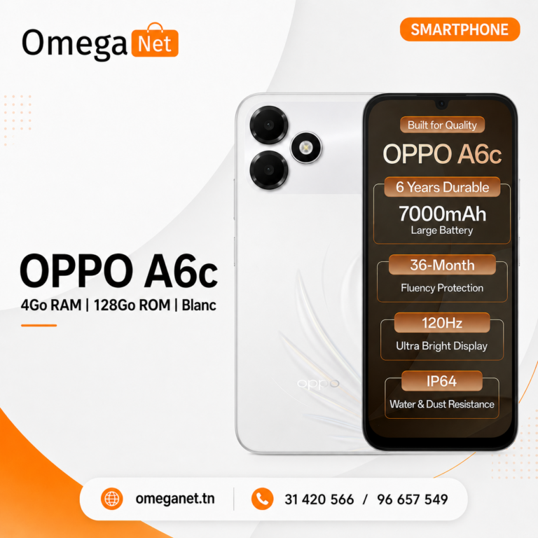 Smartphone OPPO A6c 4Go 128Go Blanc 4 OPPO A6c