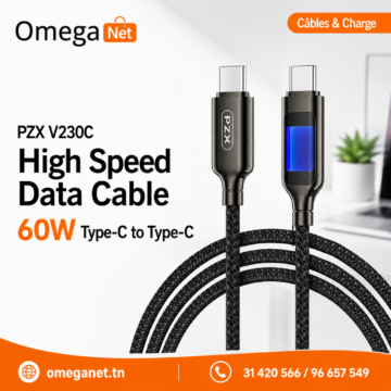 PZX V230C High Speed Data Cable 60W Type-C to Type-C 4 PZX V230C Type-C to Type-C