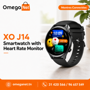 Smartwatch XO J14 Noir avec Suivi Cardiaque 4 Smartwatch XO J14