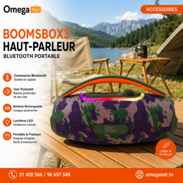 Haut-parleur BOOMSBOX3 Portable 1 Haut-parleur BOOMSBOX3 Portable