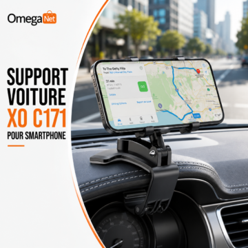 Support Voiture XO C171 Pour Smartphone Noir 4 Support Voiture XO C171