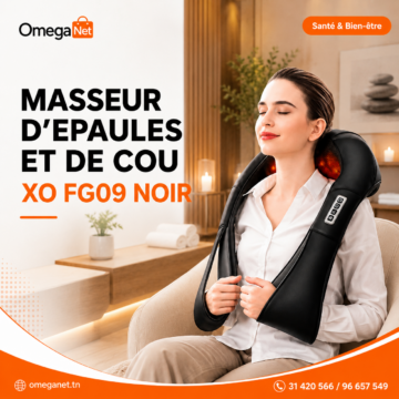 Masseur d’Épaules et de Cou XO FG09 Noir 4 Masseur d’Épaules et de Cou XO FG09 Noir