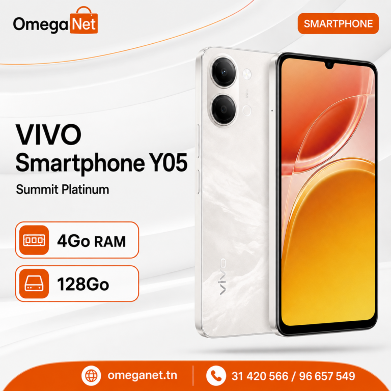 Smartphone VIVO Y05 4Go/128Go – Summit Platinum 4 VIVO Y05