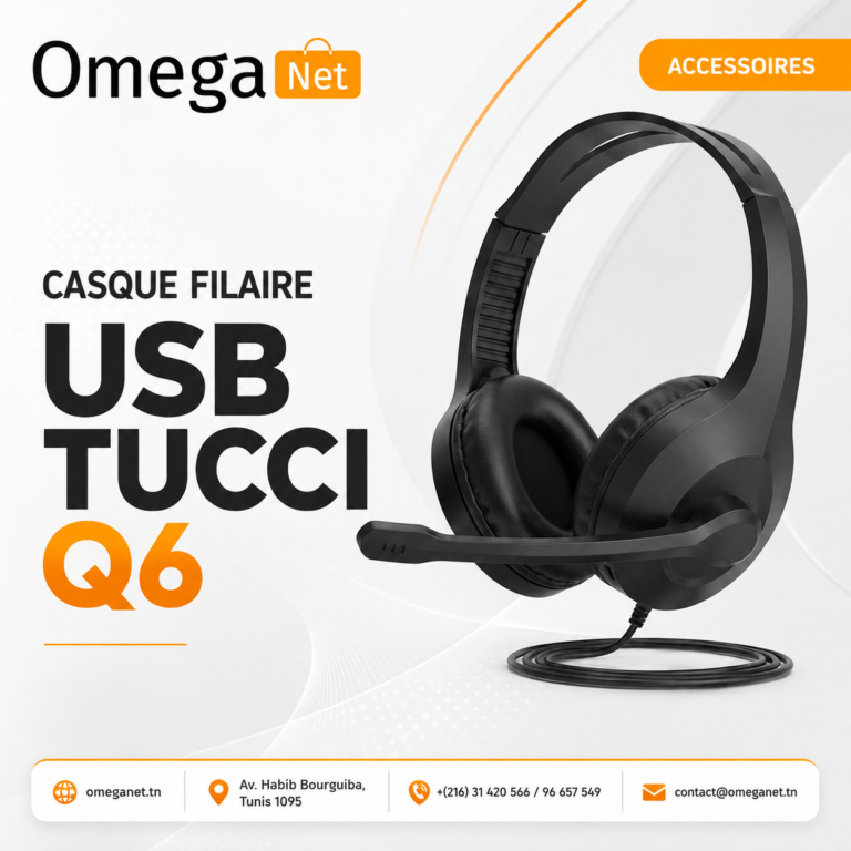 Casque filaire USB TUCCI Q6