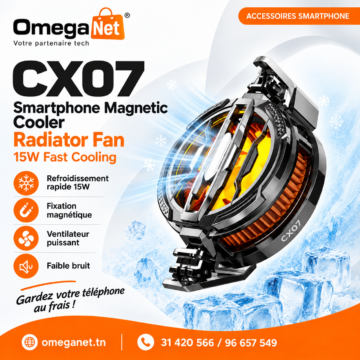 Radiator Fan 15W Fast Cooling