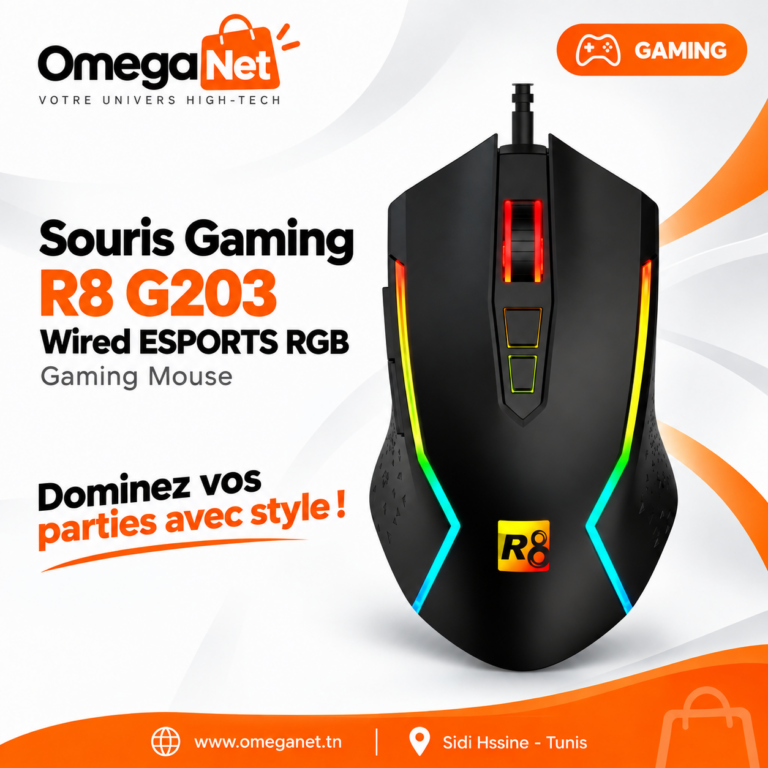 Souris Gaming R8 G203 Wired