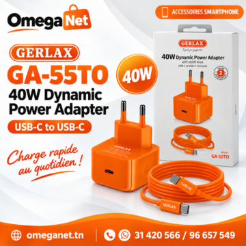 GERLAX GA-55TO | 40W Dynamic Power Adapter