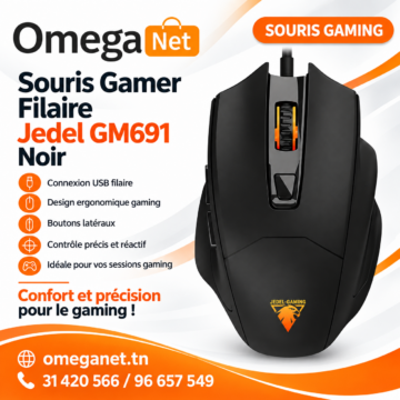 Souris Gamer Filaire Jedel GM691