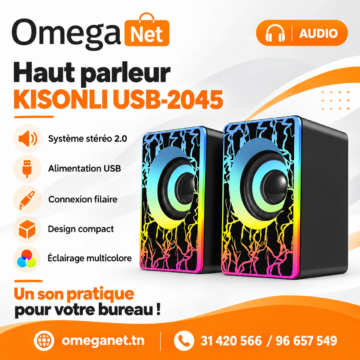 HAUT-PARLEUR Kisonli USB-2045