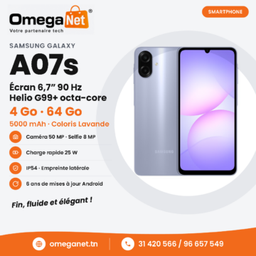 SAMSUNG GALAXY A07s 4/64Go 