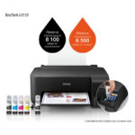 IMPRIMANTE À RÉSERVOIR INTÉGRÉ COULEUR EPSON L1110 + 5 BOUTEILLES D'ENCRE 4