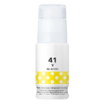 BOUTEILLE D'ENCRE ADAPTABLE CANON GI-41 / 70 ML / JAUNE