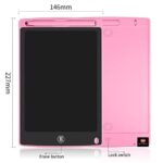 Tablette d'écriture LCD - 8.5" - ROSE 5