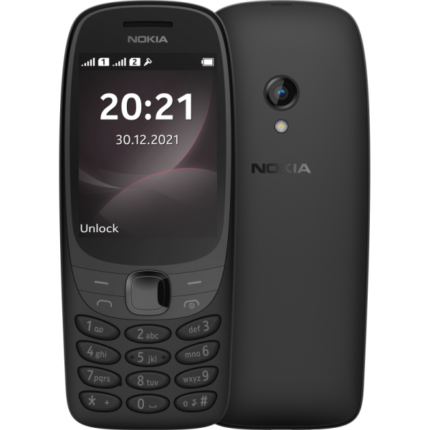 TÉLÉPHONE PORTABLE NOKIA 6310 DOUBLE SIM - NOIR
