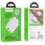 Hoco Tête Chargeur mural - C85A - Rapide - Sortie USB 18W +Type-C 20W 1