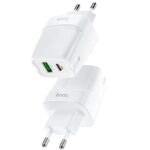 Hoco Tête Chargeur mural - C85A - Rapide - Sortie USB 18W +Type-C 20W 2
