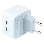 Chargeur mural XO-L102(EU) double port Type-C 35W blanc 4
