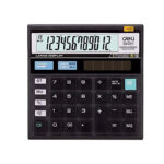 CALCULATRICE DELI 12 CHIFFRES NOIR E39231 1 CALCULATRICE DELI 12 CHIFFRES NOIR E39231