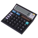 CALCULATRICE DELI 12 CHIFFRES NOIR E39231 2