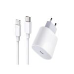 CHARGEUR INKAX CD 109 USB 20W + CABLE IPHONE RAPIDE 1