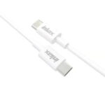 Inkax Cable Type C vers Type C - Charge Rapide -Blanc 1