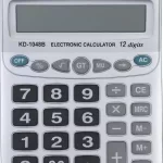 Calculatrice De Bureau KADIO KD-1048B - Blanc